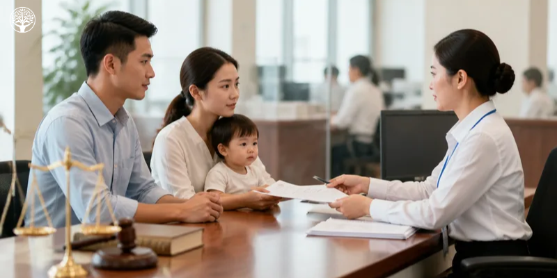 xác định cha cho con xét nghiệm ADN